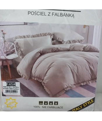 Pościel 200x220 z falbaną